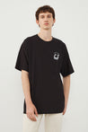  Ra Denim-Denge Oversize Black Shahmaran Unisex T-shirt-3