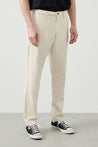  Ra Denim-Rhone Relaxed Fit Ecru Natural Fabric Men's Chino-3