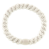 White Kknekki Hair Elastic