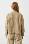  Ra Denim-Lima Beige Women's Hemp Jacket-4