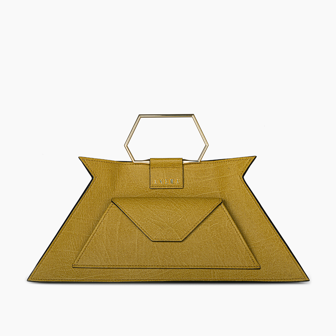 GRAN SIBILLA CRUISE Vegan Handbag | Mustard Yellow